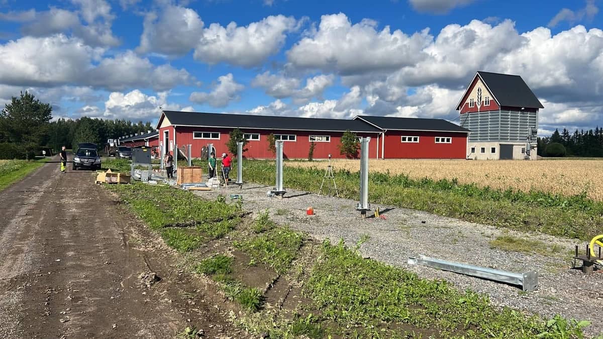 Yp&auml;j&auml; Solar Power Plant